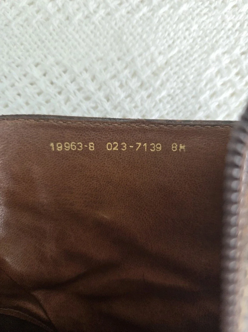 Worthington Brown Leather Embossed Tooled Heeled Ankle Boots Size 8M